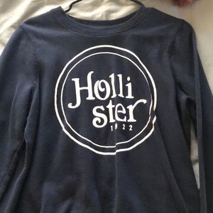 Navy blue hollister pullover